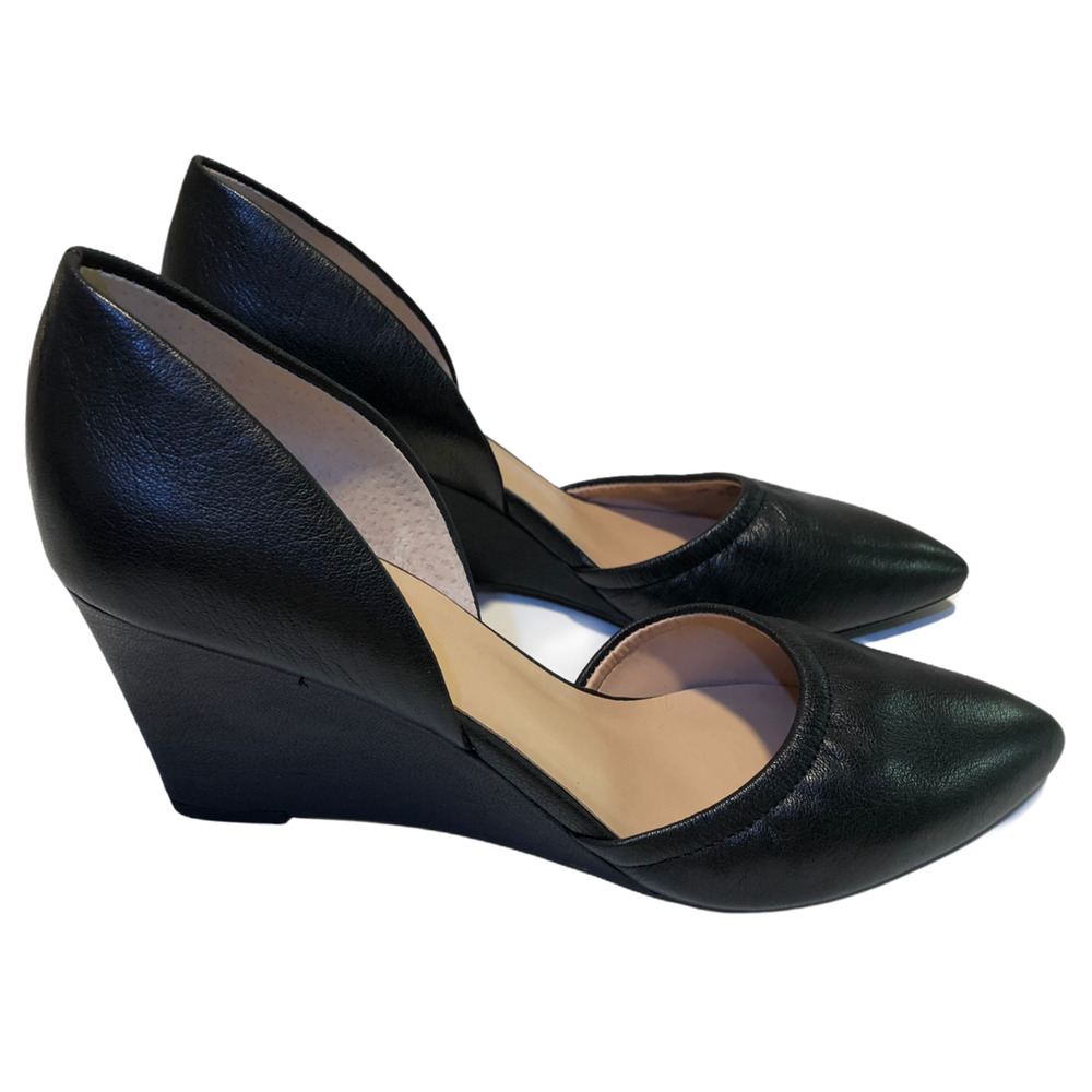 Franco Sarto Fenway Leather Wedge Pump